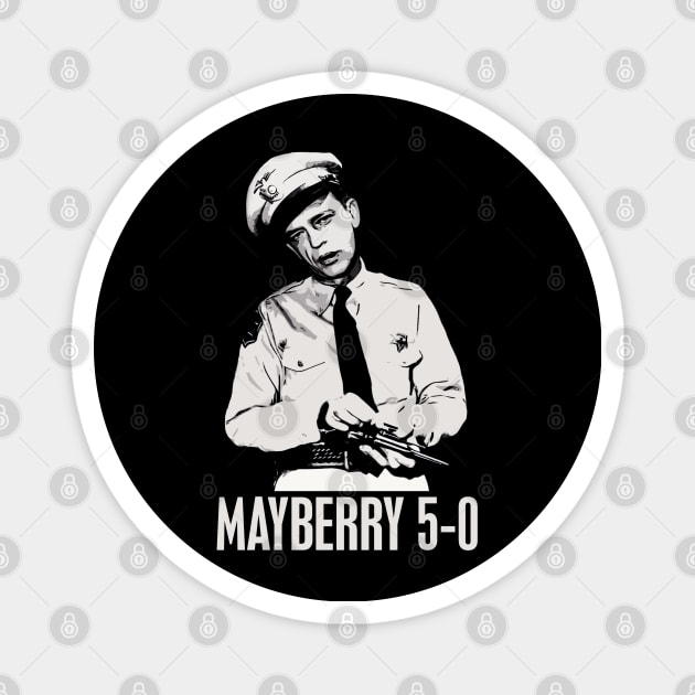 Barney Fife - Mayberry 5-0 Magnet by woodsman